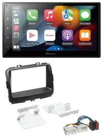 Pioneer DAB Bluetooth 2DIN USB MP3 Autoradio für Kia Carens 4 RP ab 2013