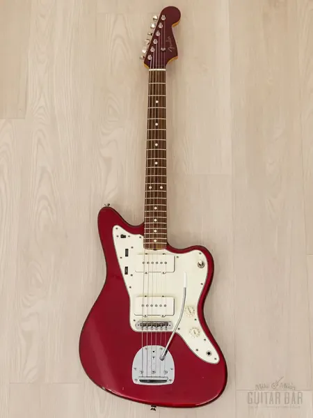 Электрогитара Fender Jazzmaster 1962 Vintage Reissue JM66/MH SS Candy Apple Red w/gigbag Japan 2007