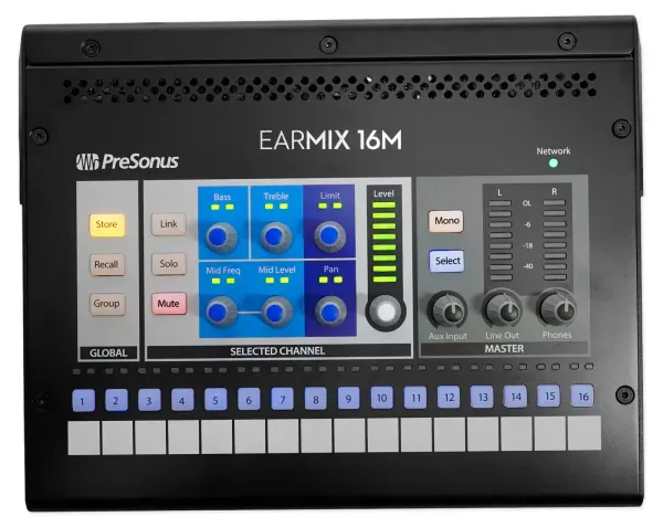 Микшер для стриминга PreSonus EarMix 16M