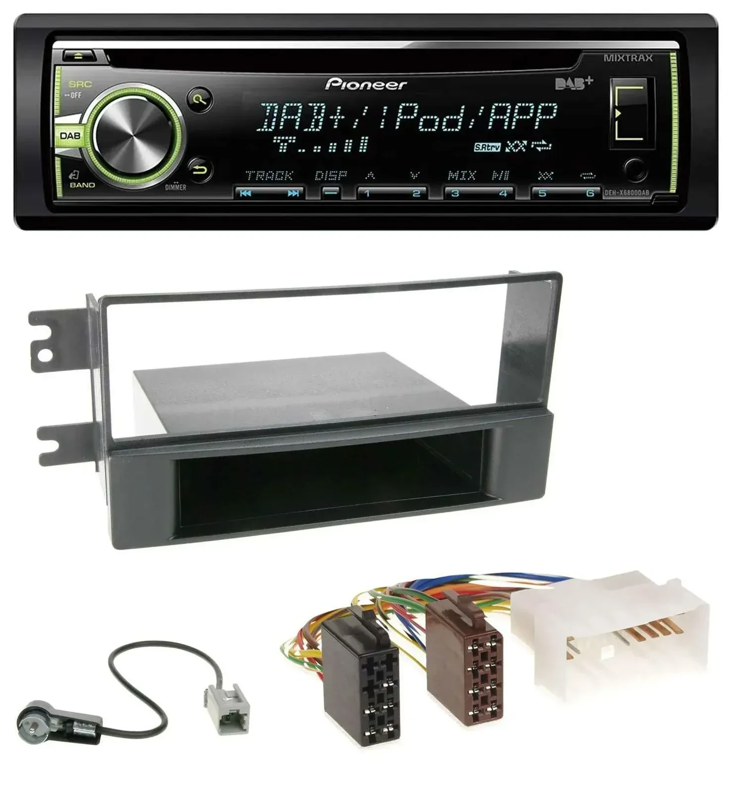 Автомагнитола для Kia Cerato (с 2007) Pioneer DAB USB MP3 AUX CD
