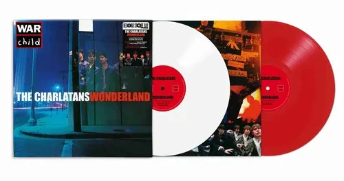 Виниловая пластинка The Charlatans - Wonderland - Limited Red & White Colored Vinyl [New Vinyl LP] C