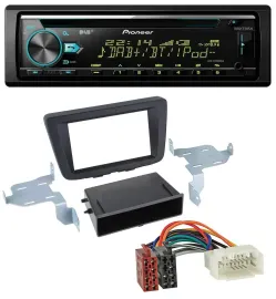 Pioneer DAB MP3 CD USB Bluetooth Autoradio für Suzuki Baleno (EW, ab 2016)