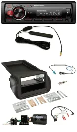 Автомагнитола Pioneer 1-DIN, DAB, USB, MP3, поддержка кнопок на руле, для Citroen Nemo/Peugeot Bipper