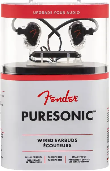 Наушники FENDER PureSonic Wired earbud Black