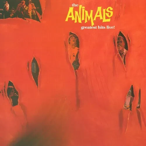 Виниловая пластинка The Animals – Greatest Hits Live (Релиз 2026), синий винил