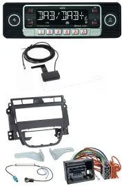 Dietz DAB Bluetooth USB MP3 Autoradio für Opel Meriva B (ab 2010)