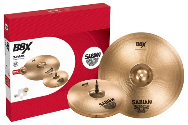 Набор тарелок Sabian B8X 2-Pack (14" Hats, 18" Crash Ride)