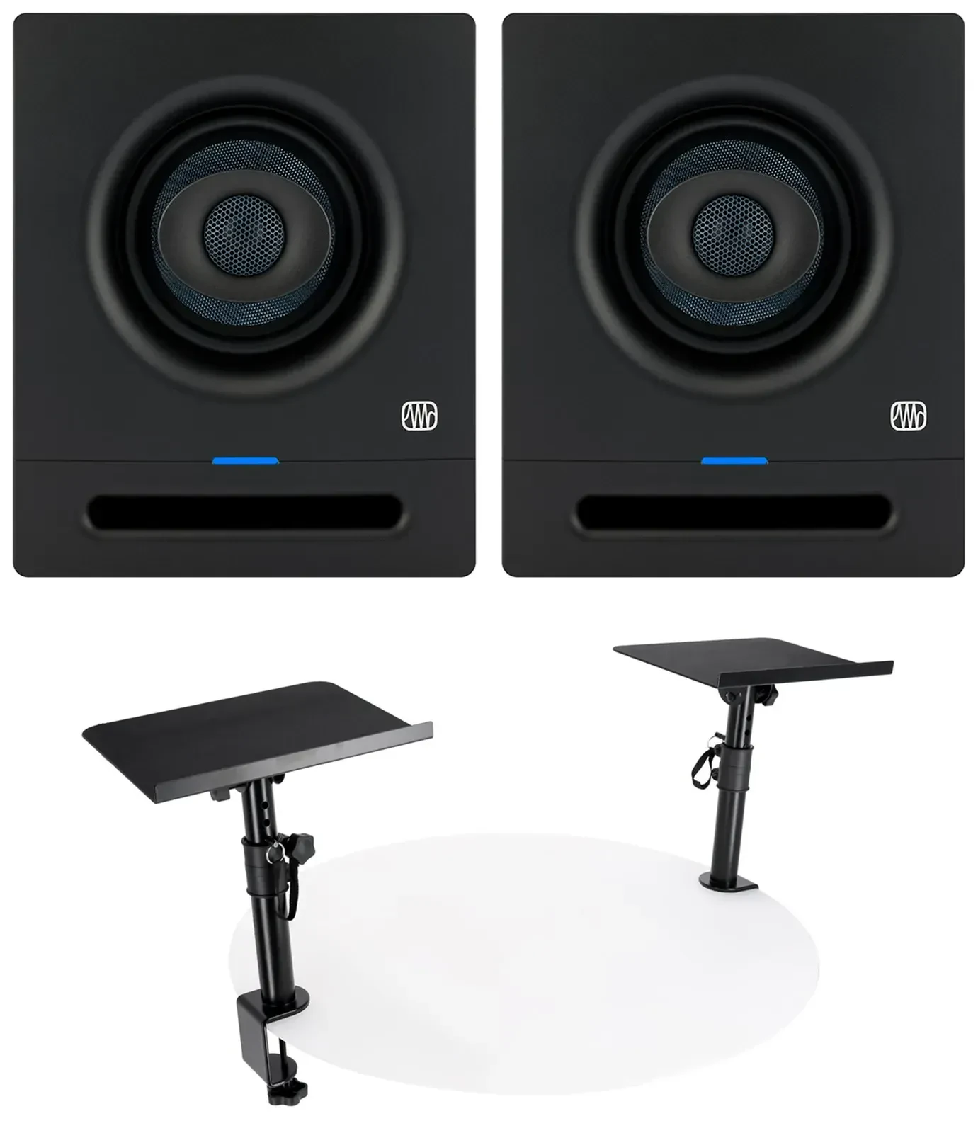 Активный студийный монитор PreSonus Eris Pro 4 Black со стойкой (пара)