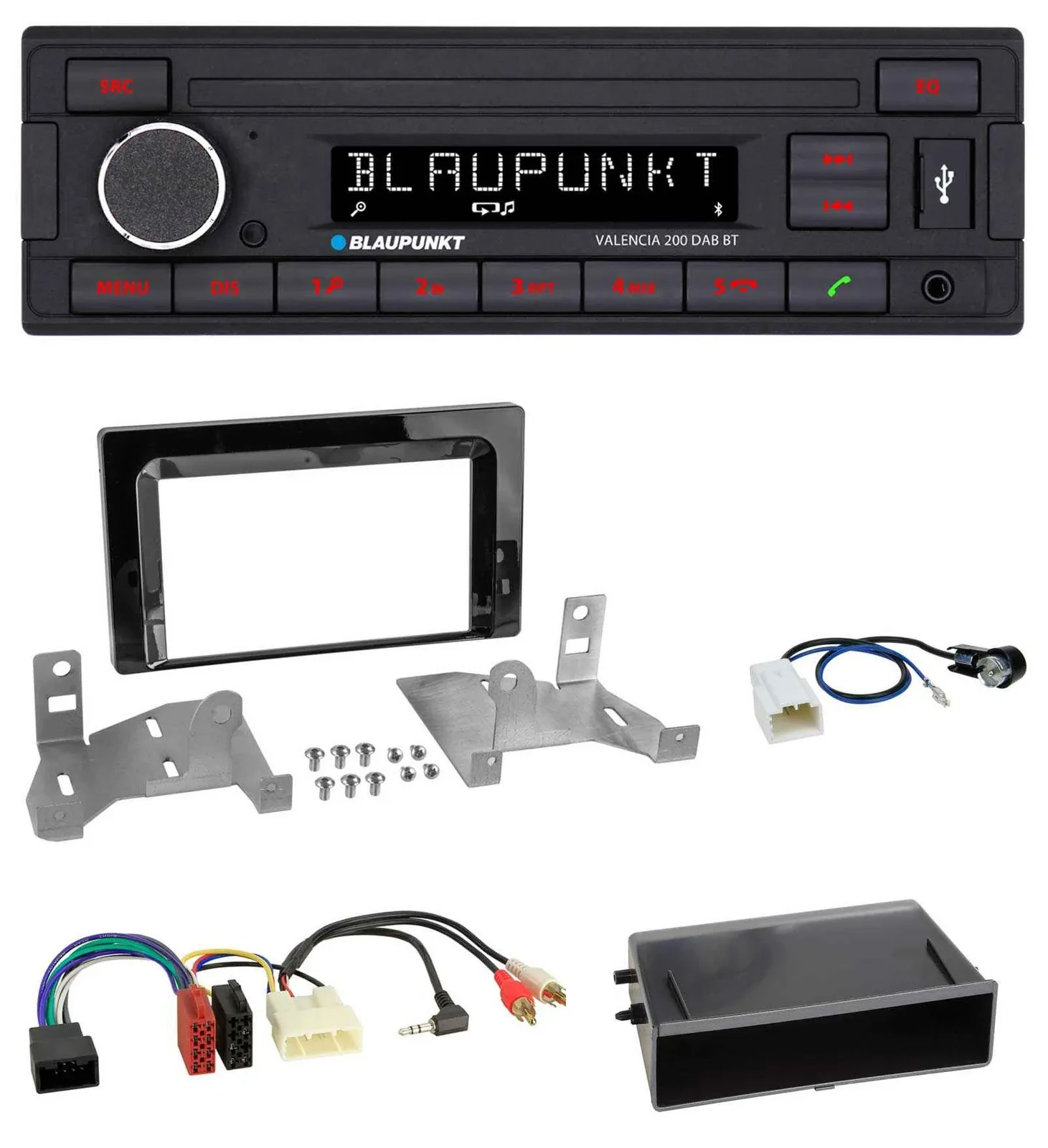 Автомагнитола для Toyota Aygo (AB7, с 2022) Blaupunkt DAB, MP3, Bluetooth, USB