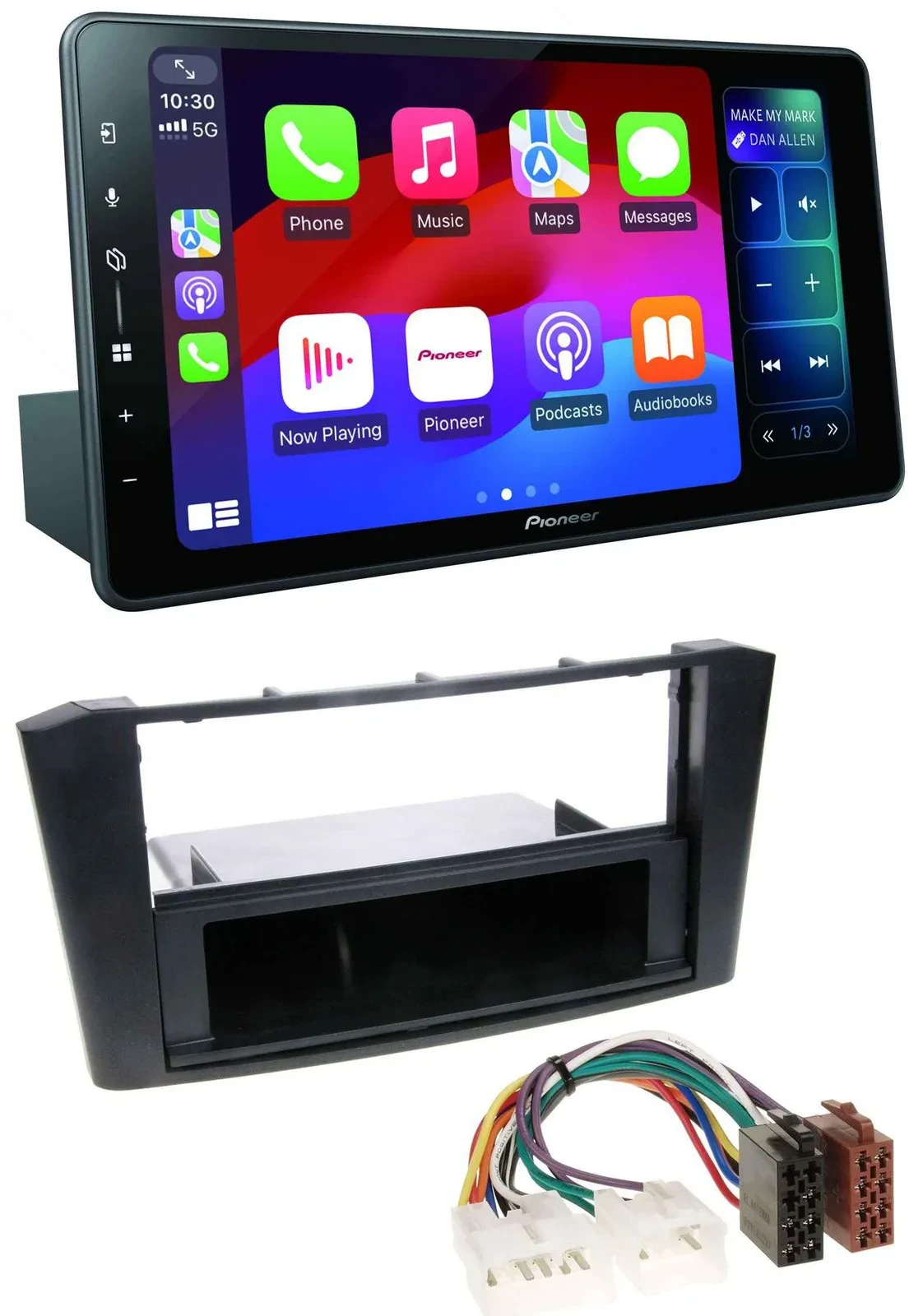 Автомагнитола для Toyota Avensis T25 (2003–2009) Pioneer Bluetooth, DAB, MP3, USB