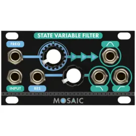 Модульный студийный синтезатор Mosaic SVF State Variable Filter