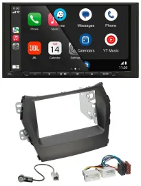 JBL MP3 DAB Bluetooth USB 2DIN Autoradio für Hyundai Santa Fe ab 12 ohne Navi