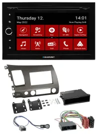 Blaupunkt MP3 DVD Bluetooth DAB 2DIN USB Autoradio für Honda Civic Hybrid FD3 06