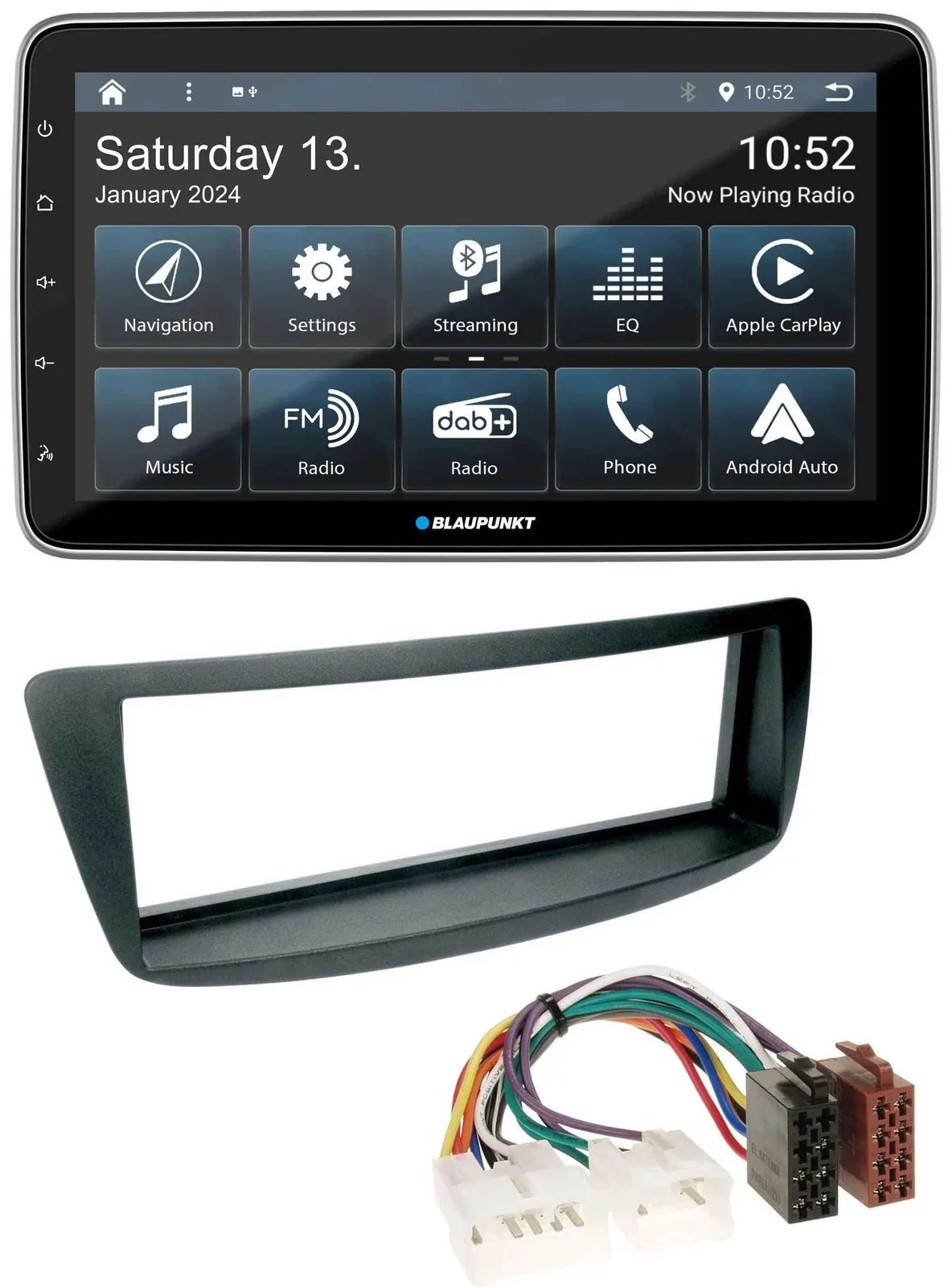 Blaupunkt USB DAB SD MP3 Bluetooth Autoradio für Toyota Aygo (AB1, 05-14)