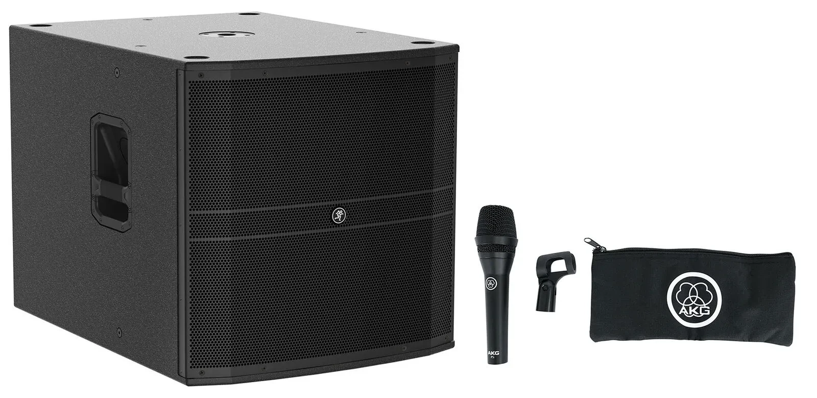 Сабвуфер для PA Mackie DRM18S-P 18", пассивный, 2000W (набор) + AKG P5i микрофон