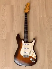 Электрогитара Greco Super Sound Vintage S-Style Non-Catalog SSS Sunburst w/gigbag Japan 1978