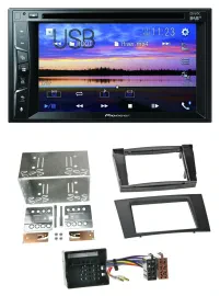 Pioneer Bluetooth 2DIN USB DVD DAB MP3 Autoradio für Mercedes E-Klasse S211 03-0