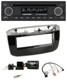 Blaupunkt Lenkrad Bluetooth DAB CD USB Autoradio für Fiat Punto Punto Evo ab 200