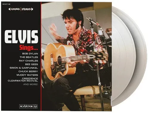 Виниловая пластинка Elvis Presley - Elvis Sings - Limited Gatefold 180-Gram White Colored Vinyl [New