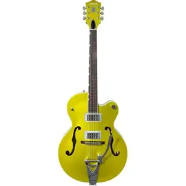 Электрогитара полуакустическая Gretsch G6120T-HR Brian Setzer Signature Hot Rod Hollow Body w/Bigsby Lime Gold