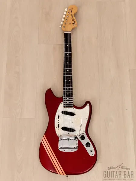 Электрогитара Fender Mustang Vintage Offset Competition Red USA 1972 w/Case