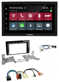 Blaupunkt DAB Bluetooth USB MP3 2DIN Autoradio für Toyota Aygo AB7 ab 2022 klavi