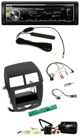 Pioneer MP3 USB CD DAB Lenkrad Autoradio für Mitsubishi ASX 2010-2014