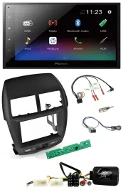 Pioneer USB Bluetooth DAB 2DIN Lenkrad Autoradio für Mitsubishi ASX 2010-2014