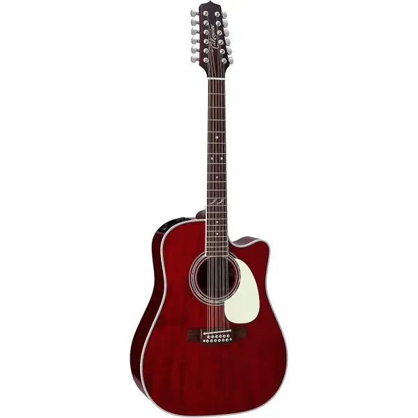 Электроакустическая гитара Takamine JJ325SRC John Jorgenson Dreadnought Red Satin