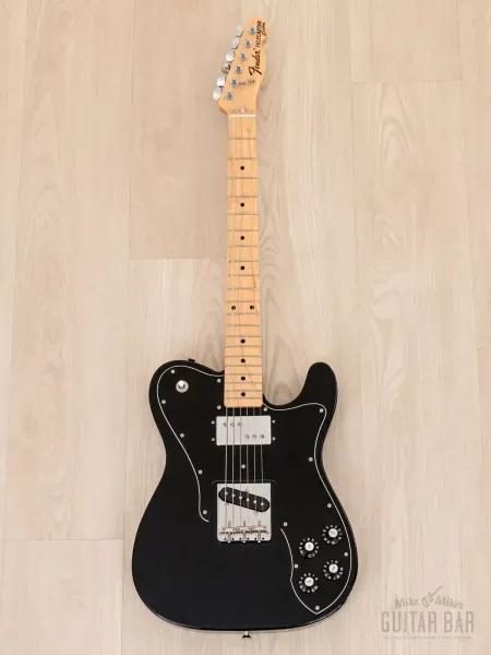 Электрогитара Fender Traditional 70s Telecaster HS Custom Black w/gigbag Japan 2018