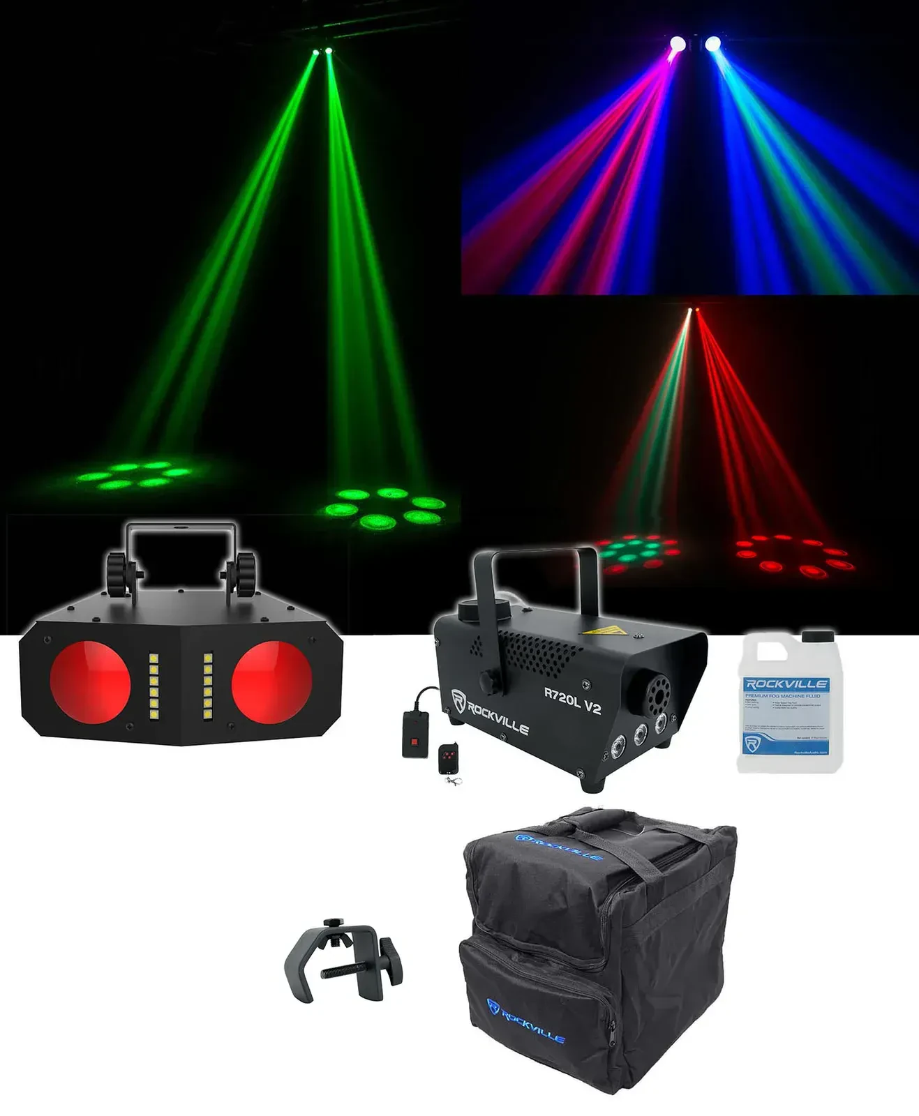Комплект светового оборудования Chauvet DJ DUOMOON + R720L + RLB40 + LC70