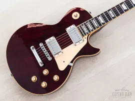 Б/У Электрогитара Gibson Les Paul Standard 1978 Wine Red с хамбакерами T-Top