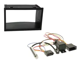 Einbauset Doppel DIN Autoradio für VW Golf 4 Passat Polo T4 Fox ISO Phantom