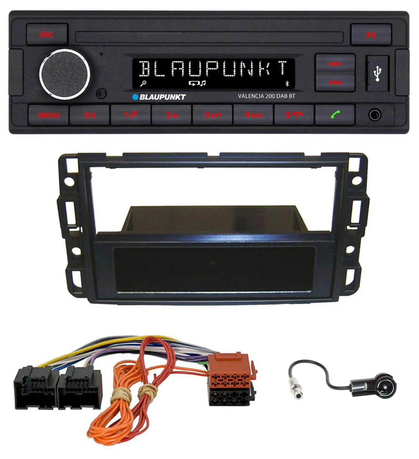 Blaupunkt DAB MP3 Bluetooth USB Autoradio für Cadillac BLS (2006-2010)