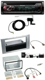 Pioneer DAB CD Lenkrad USB Bluetooth Autoradio für Ford Kuga 2008-2012 silber