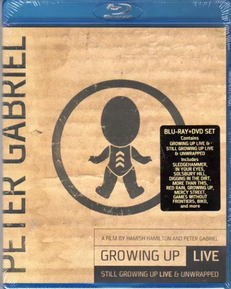 PETER GABRIEL - Growing Up Live + Still Growing Up Live & Unwrapped (DVD+BLU-RAY)
