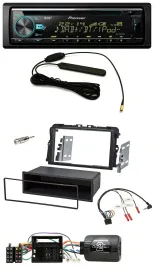 Pioneer CD MP3 Lenkrad DAB USB Autoradio für Opel Vivaro Combi Kasten 2011-2015