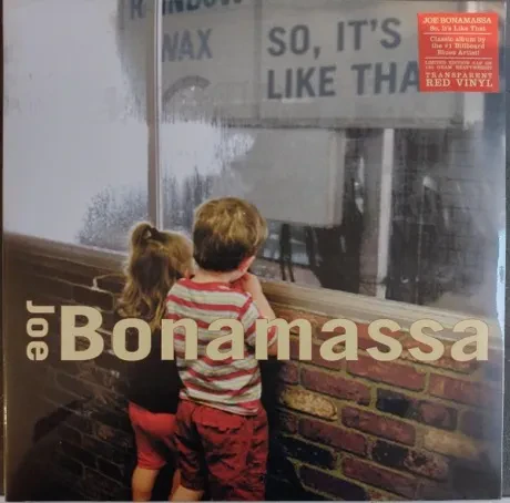 Виниловая пластинка Joe Bonamassa – So, It's Like That 2LP, прозрачный красный