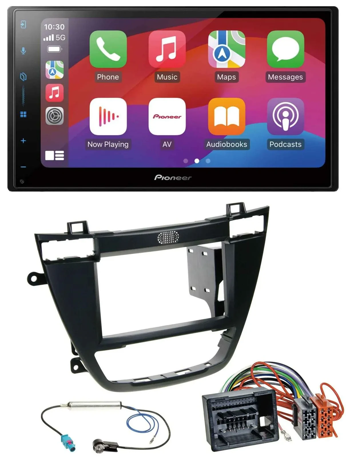 Автомагнитола для Opel Insignia (2008–2013) Pioneer 2DIN DAB USB MP3 Bluetooth черная