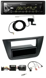 Автомагнитола Pioneer Bluetooth DAB USB для Seat Altea/Toledo 2004–2009, чёрная