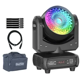 SKY-WASH 150W RGBW LED DMX Moving Head Motion Wash Light Fixture w Bags
