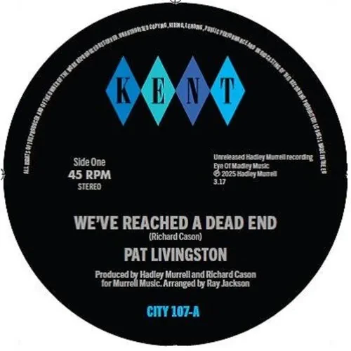 Виниловая пластинка Pat Livingston – We've Reached A Dead End / Sugar Love (Релиз 2025)