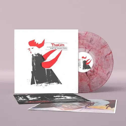 Виниловая пластинка The Gits - Enter: The Conquering Chicken - Clear w/Black & Red [New Vinyl LP] Bl