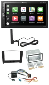 Pioneer USB 2DIN Bluetooth DAB MP3 Autoradio für Audi TT (06-14) Quadlock