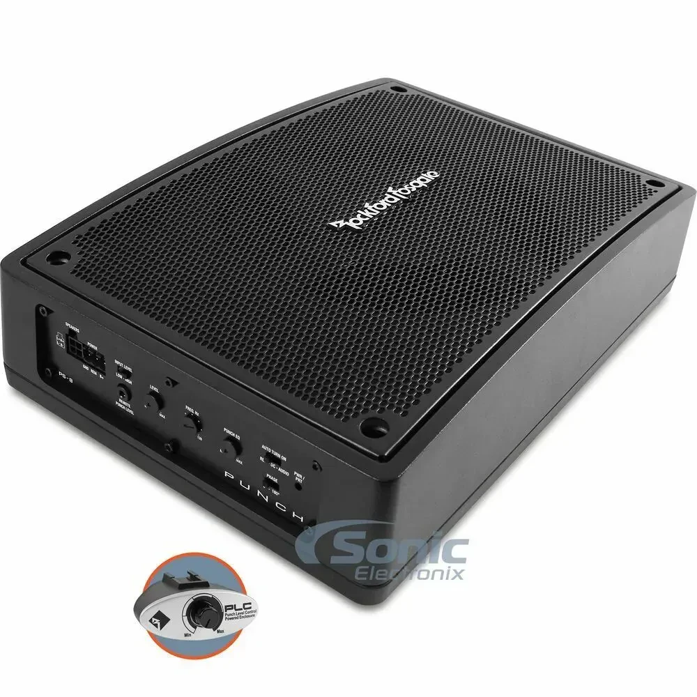 Сабвуфер для автомобиля Rockford Fosgate PS-8 8" под сиденье (shallow mount), в корпусе