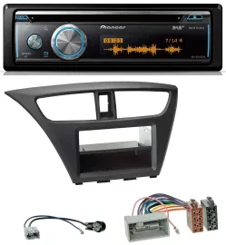 Автомагнитола для Honda Civic (с 2012) Pioneer MP3, DAB, USB, CD, Bluetooth