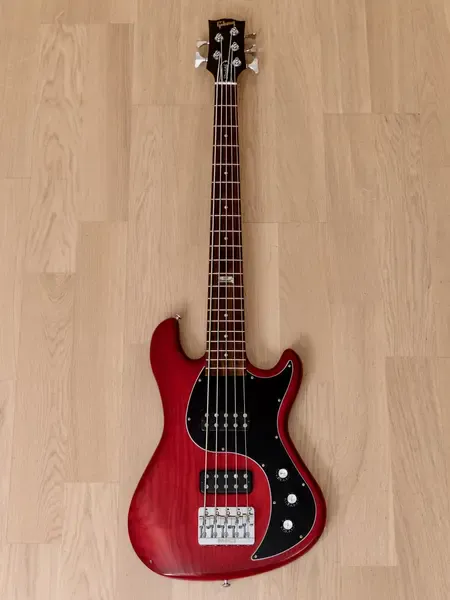 Бас-гитара Gibson Five-String EB Bass Cherry w/case USA 2014