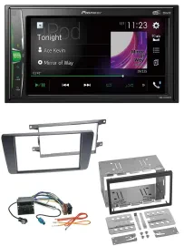 Pioneer 2DIN MP3 DAB USB Bluetooth Autoradio für Skoda Octavia 04-13 Scout 06-12