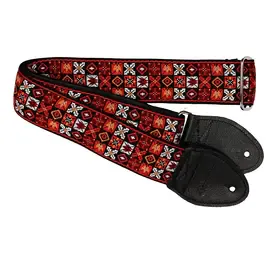 Ремень для гитары Souldier Woodstock Red 2 in.