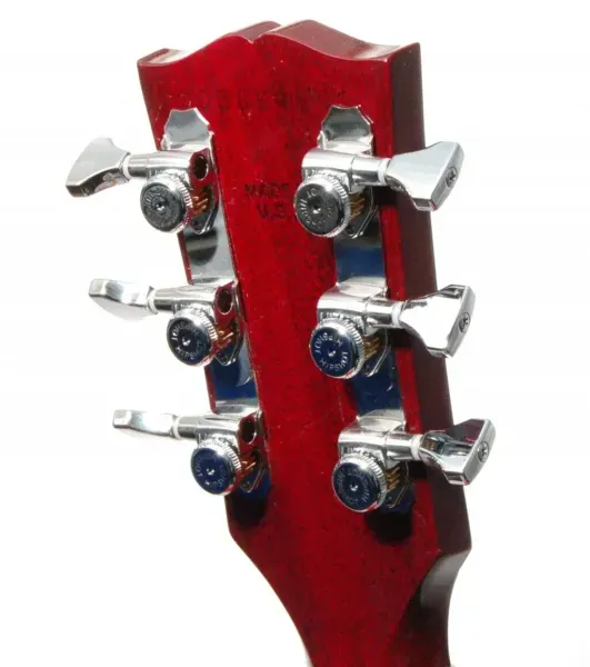 Hipshot CHROME 3+3 GripLock Open-Gear Locking Guitar Machines 3x3 Tuners w/ UMP